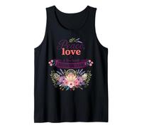 Peace Love and a Locked Bathroom Door Funny Mom Tank Top