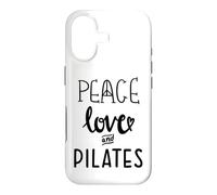 Peace Love and Pilates is My Happy Hour In My Pilates Era Case for iPhone 17