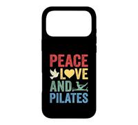 Peace Love And Pilates Reformer Fitness Workout Case for iPhone 17 Pro Max