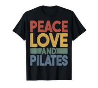 Peace Love and Pilates Retro Pilates T-Shirt