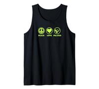 Peace Love and Pilates Simple Aesthetic Tank Top