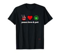 Peace Love and Pot T-Shirt
