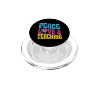 Peace Love And Teaching PopSockets PopGrip for MagSafe