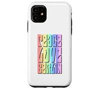 Peace Love Berlin Pastel Dream Case for iPhone 11