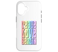 Peace Love Berlin Pastel Dream Case for iPhone 16