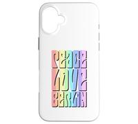 Peace Love Berlin Pastel Dream Case for iPhone 16 Plus