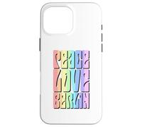 Peace Love Berlin Pastel Dream Case for iPhone 16 Pro Max