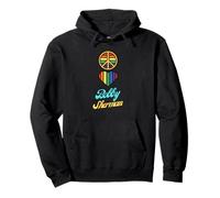 Peace Love Bobby Sherman 60s 70s Groovy Greeting Rainbows Pullover Hoodie
