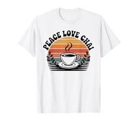 Peace Love Chai Funny Chai Tea T-Shirt