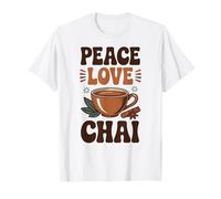 Peace Love Chai Tea Chai Latte T-Shirt