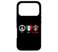 Peace, Love, Cinco De Mayo Skull - Mexican Fiesta Party Case for iPhone 17 Pro