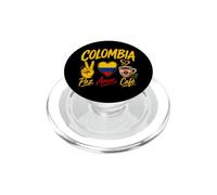 Peace Love Coffee Colombia PopSockets PopGrip for MagSafe