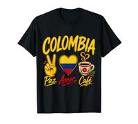 Peace Love Coffee Colombia T-Shirt