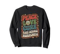 Peace Love Cure Rare Disease Awareness Sweatshirt