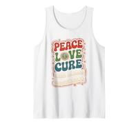 Peace Love Cure Rare Disease Awareness Tank Top