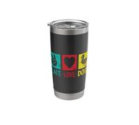 Peace Love Dodo Bird from Mauritius Stainless Steel Insulated Tumbler