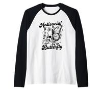 Peace Love Dolphins Raglan Baseball Tee