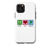 Peace Love Dragons Cute Dragon Case for iPhone 11 Pro
