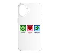 Peace Love Dragons Cute Dragon Case for iPhone 16