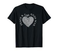 Peace & Love Ends War T-Shirt