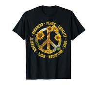 Peace Love Equality Kindness Hope Circle T-Shirt