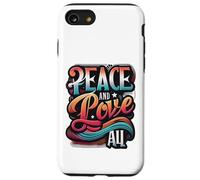 Peace & Love For All Love & Unity Spreading Peace Worldwide Case for iPhone SE (2020) / 7/8