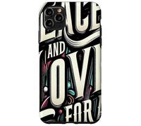 Peace & Love For All Unite the World Love and Peace Forever Case for iPhone 11 Pro Max