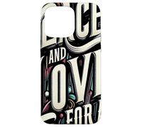 Peace & Love For All Unite the World Love and Peace Forever Case for iPhone 15 Pro Max