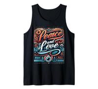 Peace & Love for All United We Shine Love and Peace for All Tank Top