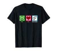 Peace Love Gender Studies Value Graphic T-Shirt