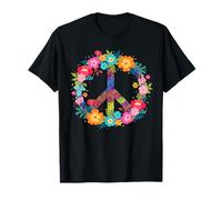 Peace Love Hippie Design - 60s 70s Retro T-Shirt
