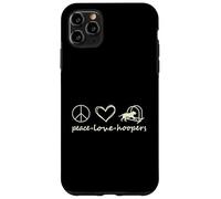 Peace Love Hoopers dog training agility Case for iPhone 11 Pro Max