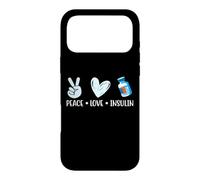 Peace Love Insulin Case for iPhone 17 Pro Max