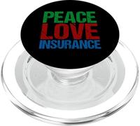 Peace Love Insurance PopSockets PopGrip for MagSafe
