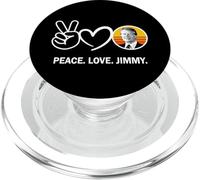 Peace Love Jimmy Carter 39 President USA Retro Vintage PopSockets PopGrip for MagSafe