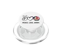 Peace Love Jimmy Carter PopSockets PopGrip for MagSafe