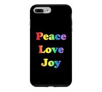 Peace Love Joy Rainbow Pride Case for iPhone 7 Plus/8 Plus