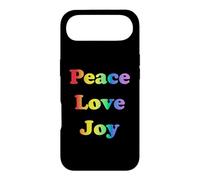 Peace Love Joy Rainbow Pride Case for iPhone Air