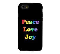 Peace Love Joy Rainbow Pride Case for iPhone SE (2020) / 7/8