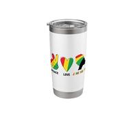 Peace Love Juneteenth Stainless Steel Insulated Tumbler