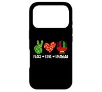 Peace Love Kwanzaa African Heritage Holiday Celebration Case for iPhone 17 Pro