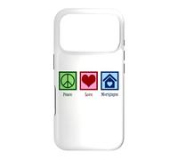 Peace Love Mortgage Company Loan Officer Case for iPhone 17 Pro