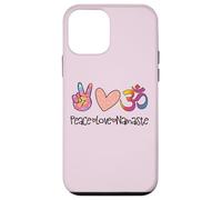 Peace Love Namaste Mandala OM Sign Yoga Lover Hippie Soul Case for iPhone 12 mini