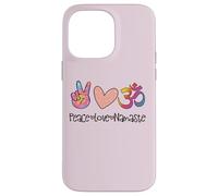 Peace Love Namaste Mandala OM Sign Yoga Lover Hippie Soul Case for iPhone 14 Pro Max