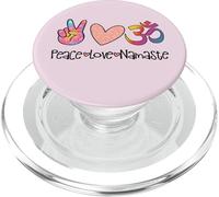 Peace Love Namaste Mandala OM Sign Yoga Lover Hippie Soul PopSockets PopGrip for MagSafe