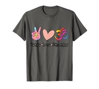 Peace Love Namaste Mandala OM Sign Yoga Lover Hippie Soul T-Shirt