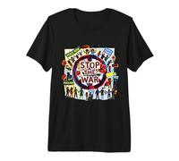 Peace Love Peace Against War Premium T-Shirt