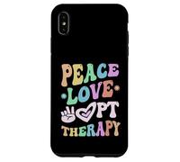 PEACE LOVE Physical THERAPY Crew PT Therapist Squad PTA OT Case for iPhone XS Max