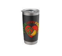 Peace Love Pierogi Stainless Steel Insulated Tumbler