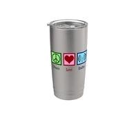 Peace Love Radio Stainless Steel Insulated Tumbler